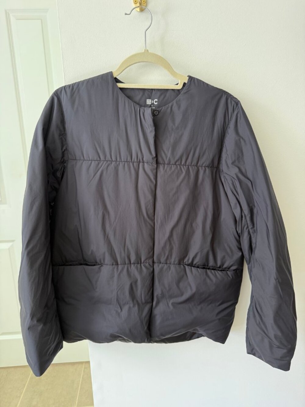 Clare Waight Keller x Uniqlo Black Puffer Jacket S